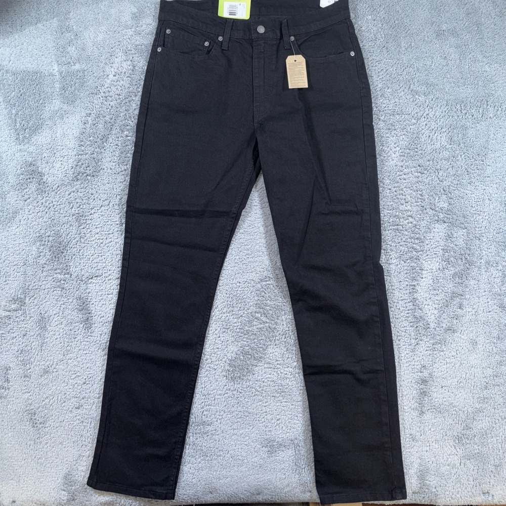 Levi's Jeans Mens 34x32 Black 511 Slim Fit Stretch Denim Flex Performance NWT